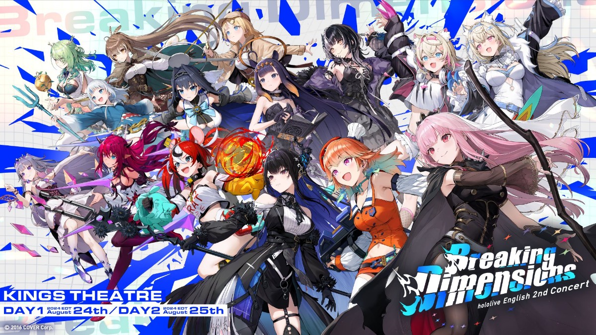 ワトソン・アメリア　ホロライブEN 2nd Concert 缶バッジ hololive English 2nd Concert -Breaking Dimensions-」ライブ